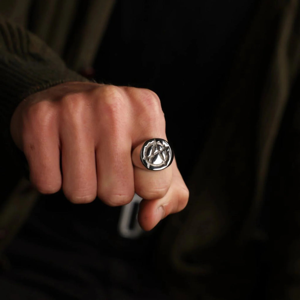 ANARCHY SIGNET RING