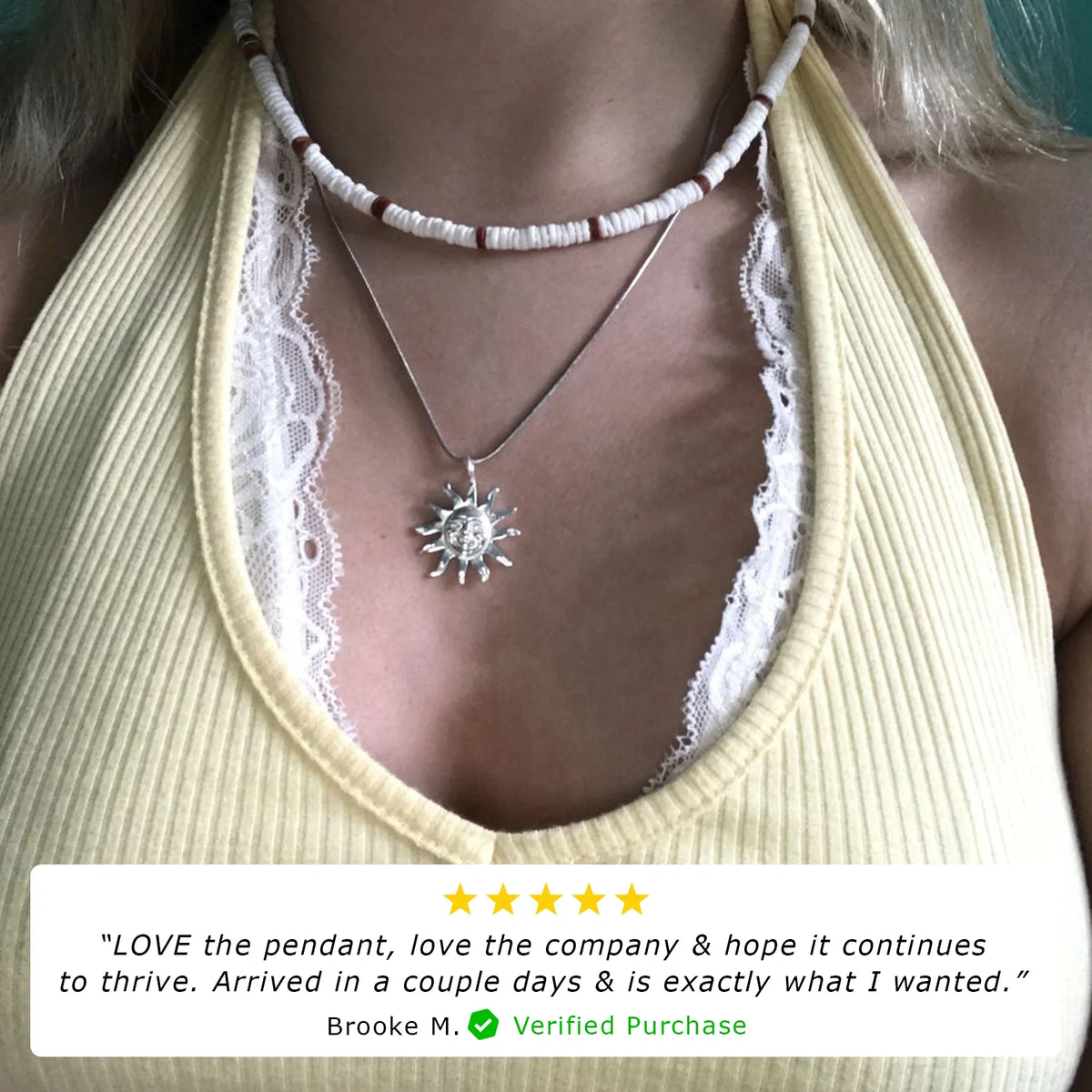 AZTEC SUN PENDANT