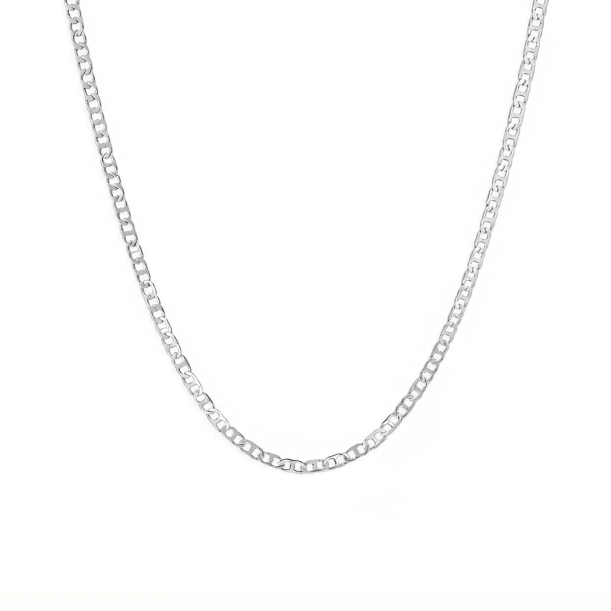 3MM STERLING SILVER MARINER CHAIN