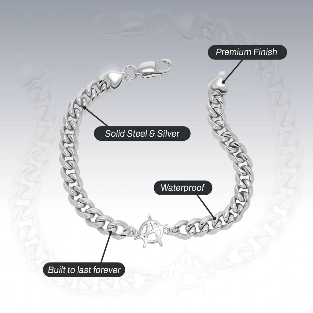 ANARCHY CUBAN BRACELET