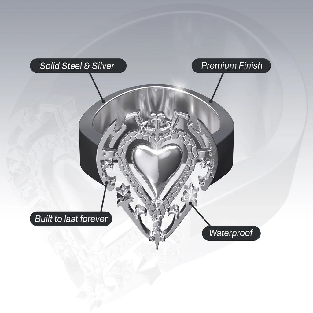 ANTIQUE HEART RING