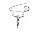 "JESUS BRINGS SAFETY" PIN