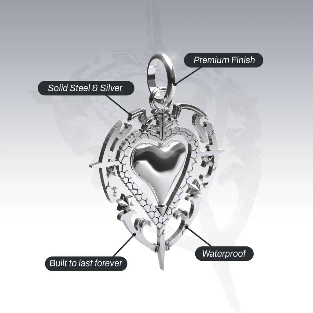 ANTIQUE HEART PENDANT